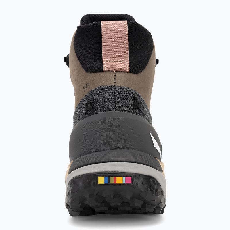 Salewa női túrabakancs Puez Leather Mid Ptx bungee cord / onyx 6