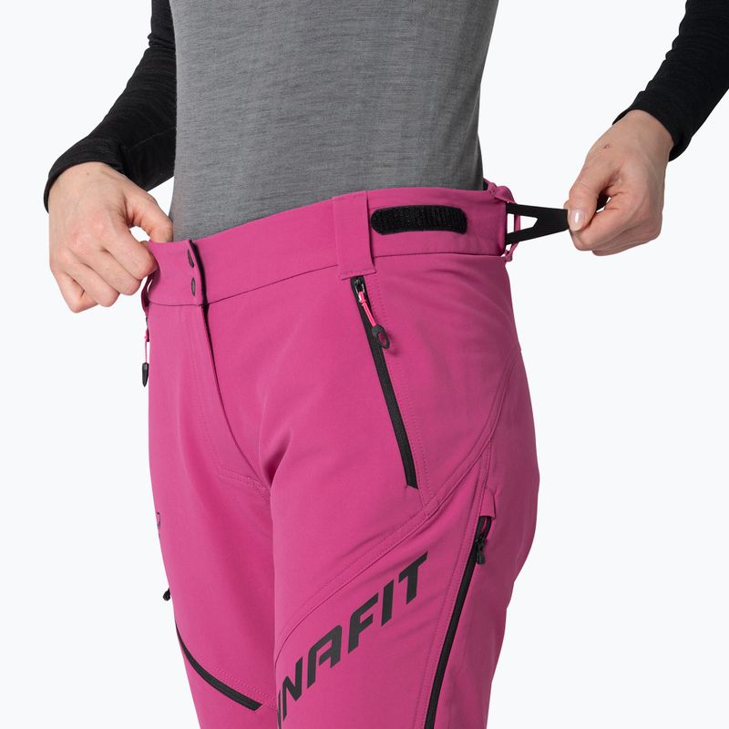 Női skitúra nadrág DYNAFIT Mercury 2 Dynastretch magenta/0910 5