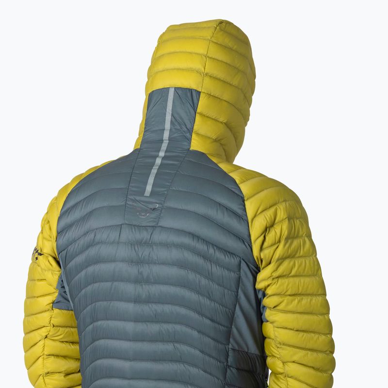 Férfi pehelydzseki DYNAFIT Radical Down RDS Hooded golden lime 4