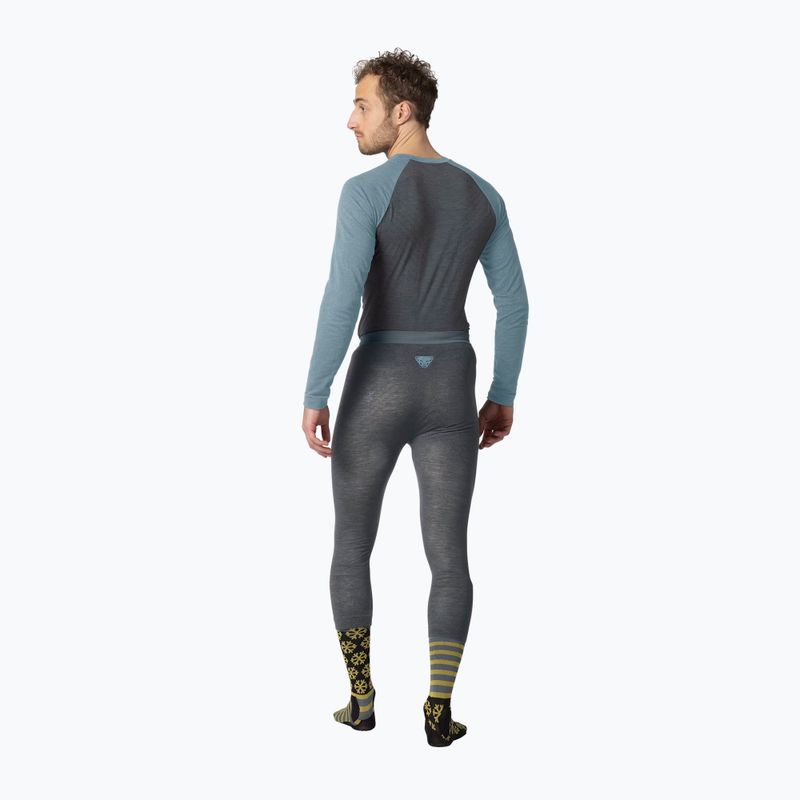 Férfi thermo hosszú ujjú DYNAFIT Tour Light Merino smoke blue 3