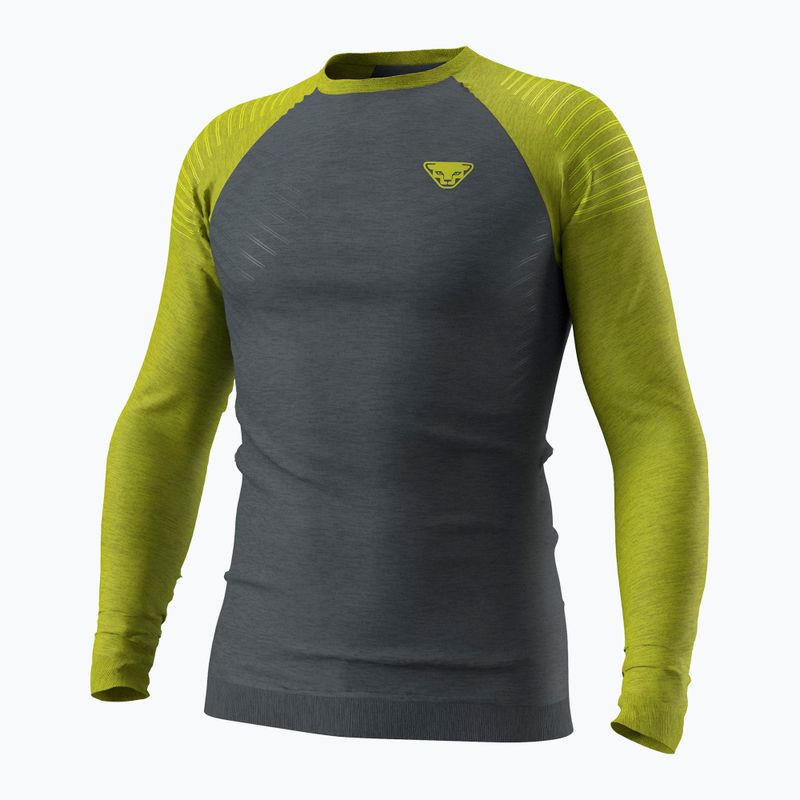 Férfi termoaktív pulóver DYNAFIT Tour Light Merino golden lime 4