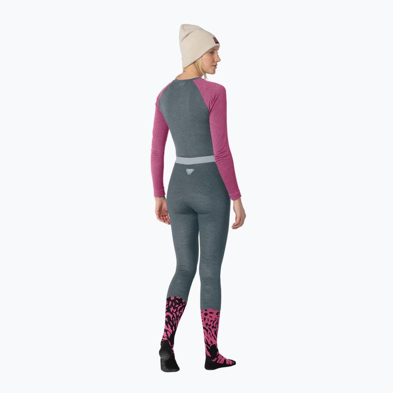 Női termoaktív pulóver DYNAFIT Tour Light Merino magenta 3
