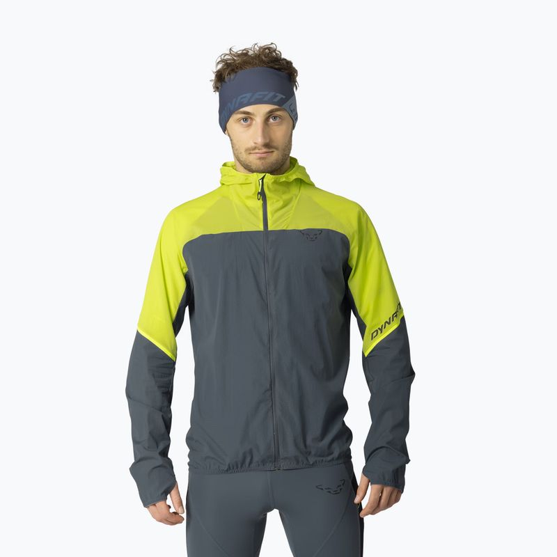 Férfi futódzseki DYNAFIT Alpine Wind ultra yellow