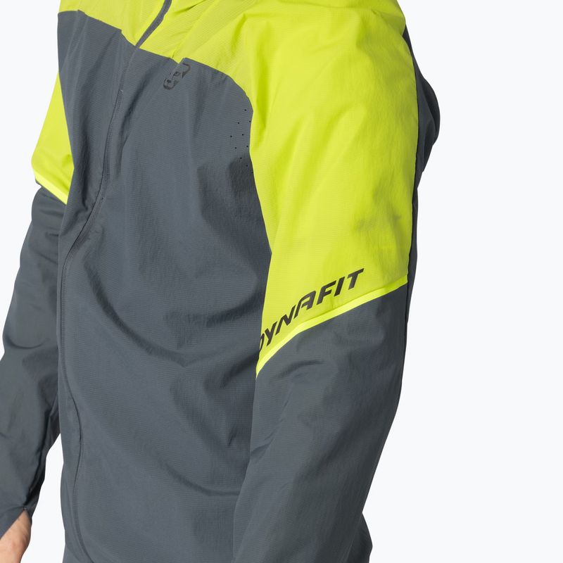 Férfi futódzseki DYNAFIT Alpine Wind ultra yellow 5