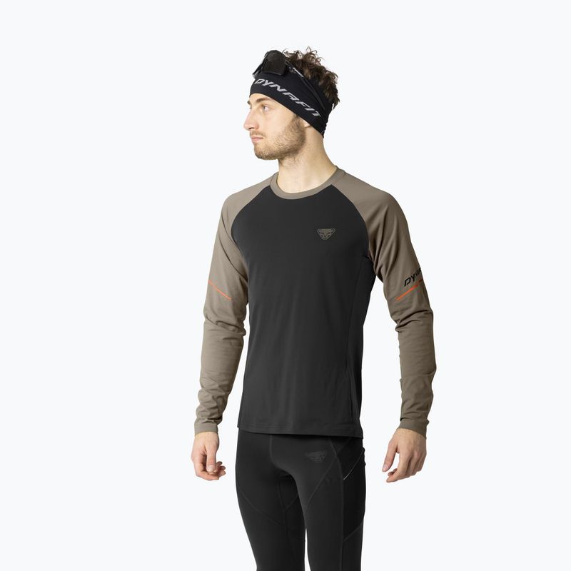 Férfi hosszú ujjú futópóló DYNAFIT Alpine Pro fallen rock/0936