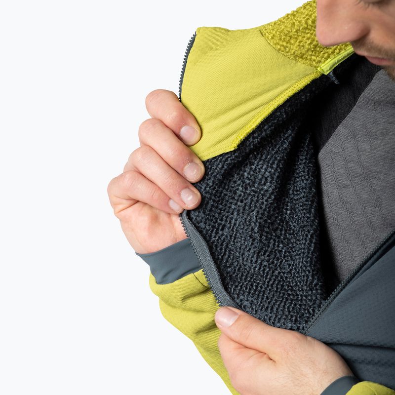 Férfi pulóver DYNAFIT Blacklight Thermal Hooded Jacket golden lime/0720 6