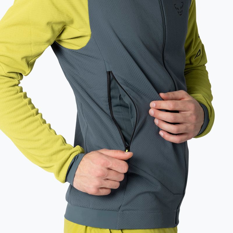 Férfi pulóver DYNAFIT Blacklight Thermal Hooded Jacket golden lime/0720 7