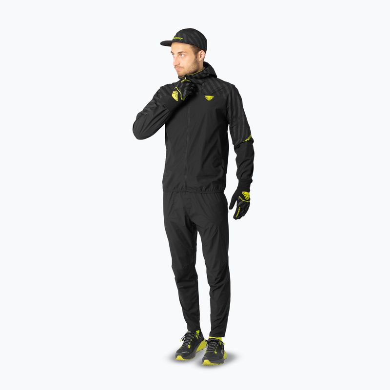 Férfi futódzseki DYNAFIT Trail Reflective Wind black out/5A30 2