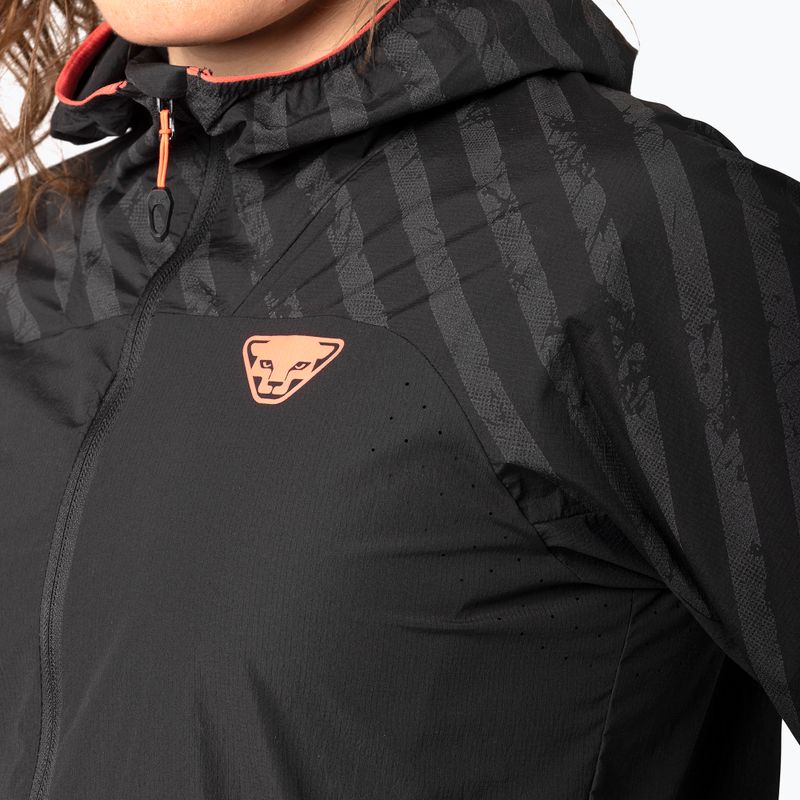 Női futódzseki DYNAFIT Trail Reflective Wind black out/6A10 5