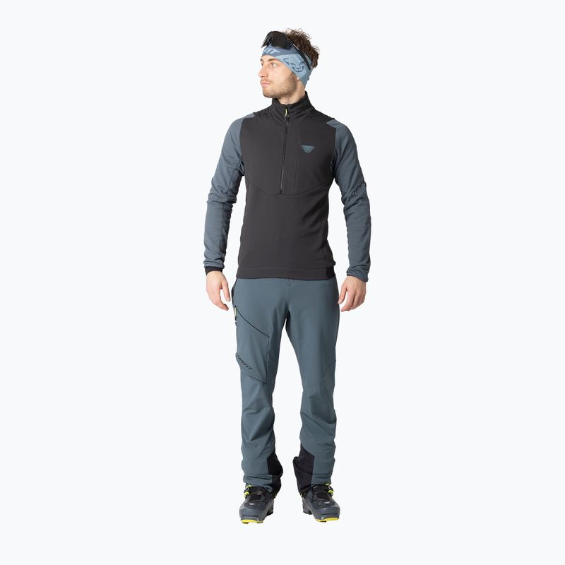 Férfi skitúra pulóver DYNAFIT Blacklight Thermal 1/2 Zip cinder 2