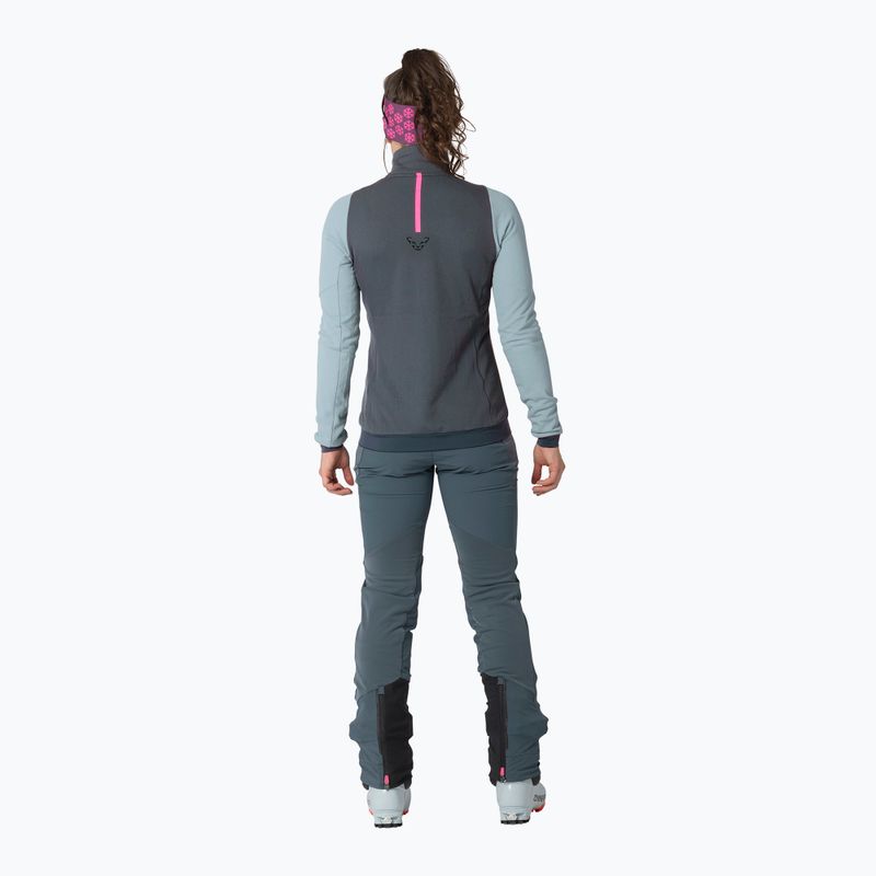 Női skitúra pulóver DYNAFIT Blacklight Thermal 1/2 Zip cloud blue 3