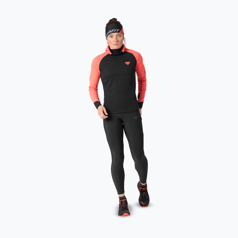 Női futó pulóver DYNAFIT Alpine Hooded ultra coral/0910 2