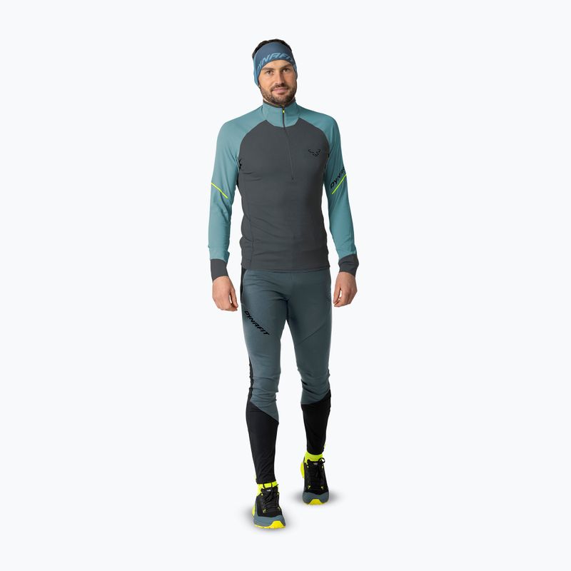Férfi futó pulóver DYNAFIT Alpine 1/2 Zip Tee smoke blue/0720 2