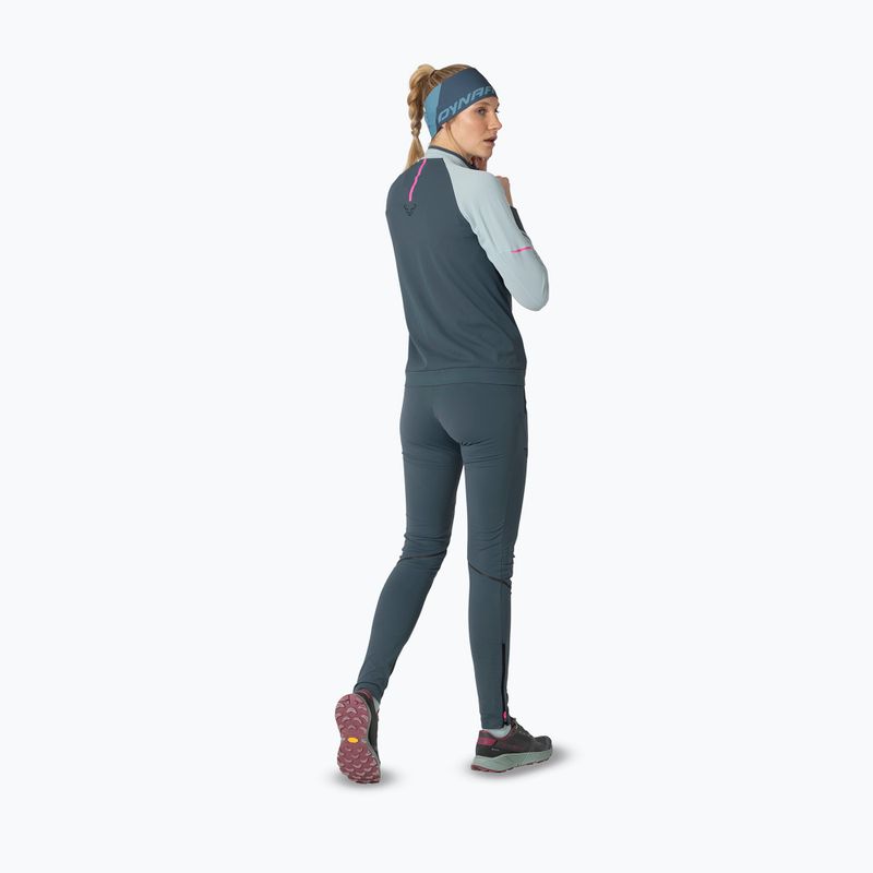 Női futó pulóver DYNAFIT Alpine 1/2 Zip Tee cloud blue/0720 3