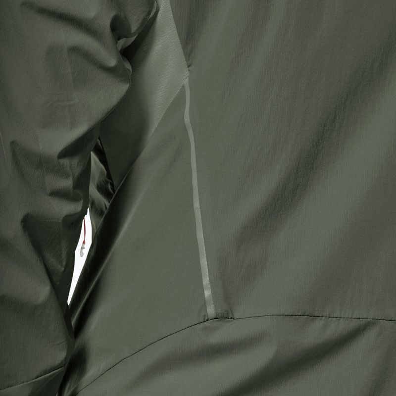 Férfi szélálló dzseki Salewa Pedroc Wind Hood faded green 5