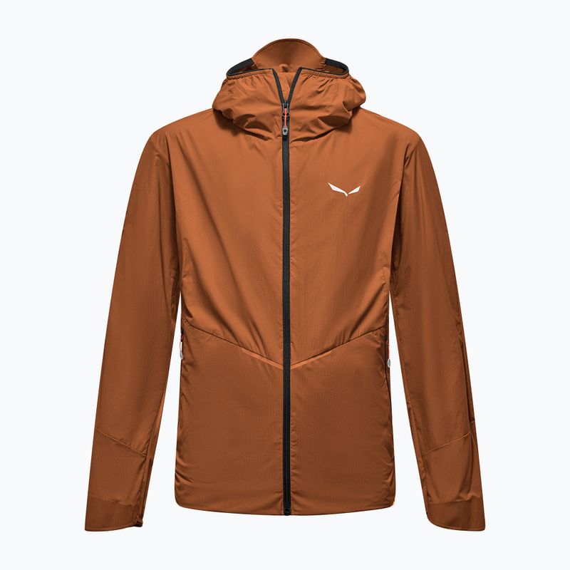 Férfi széldzseki Salewa Pedroc Wind Hood Bombay Brown 8
