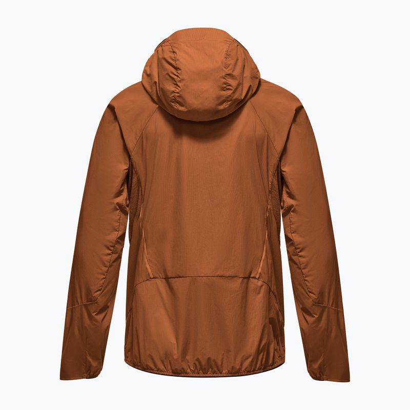 Férfi széldzseki Salewa Pedroc Wind Hood Bombay Brown 9