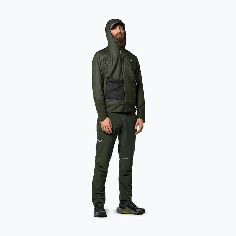 Férfi hibrid dzseki Salewa Pedroc Tirol Wool Air Hybrid dark olive 2
