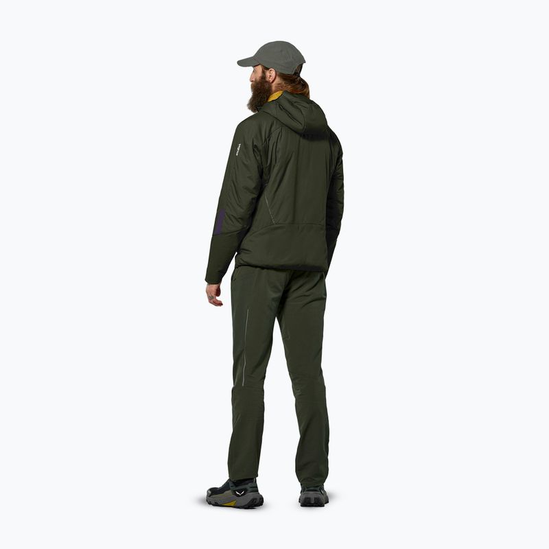 Férfi hibrid dzseki Salewa Pedroc Tirol Wool Air Hybrid dark olive 3