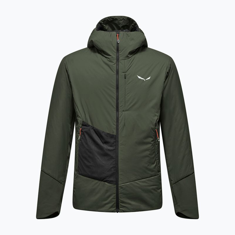 Férfi hibrid dzseki Salewa Pedroc Tirol Wool Air Hybrid dark olive 7