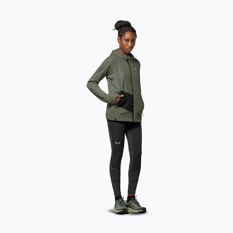 Női széldzseki Salewa Pedroc Polarlite Wind Hood faded green 2