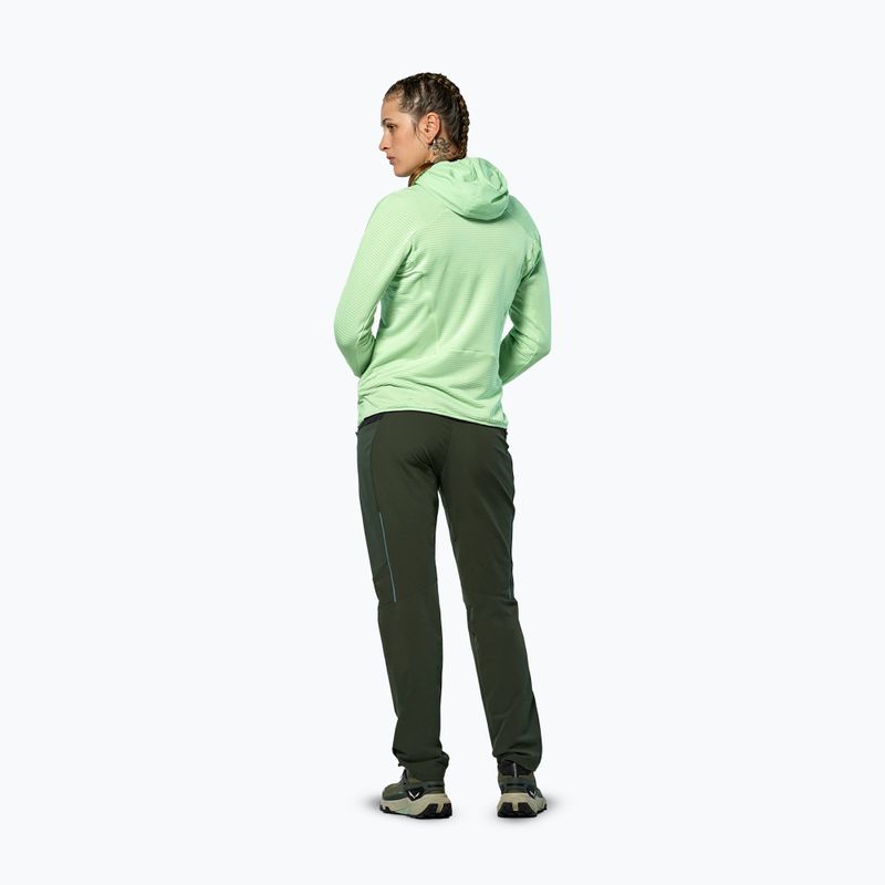 Női széldzseki Salewa Pedroc Polarlite Wind Hood pastel green 3