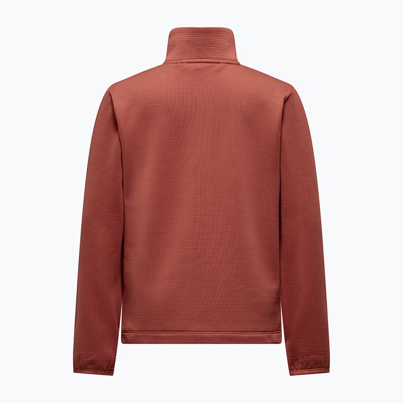 Gyerek túrapulóver Salewa Cammino Polarlite Etruscan Red 2