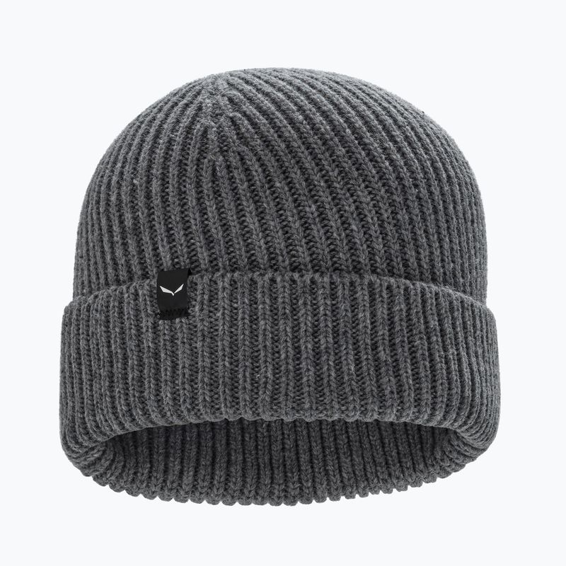Téli sapka Salewa Re-Zebru Knit light grey melange