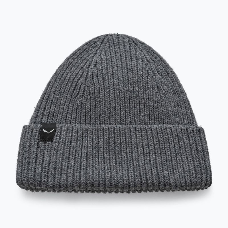 Téli sapka Salewa Re-Zebru Knit light grey melange 2