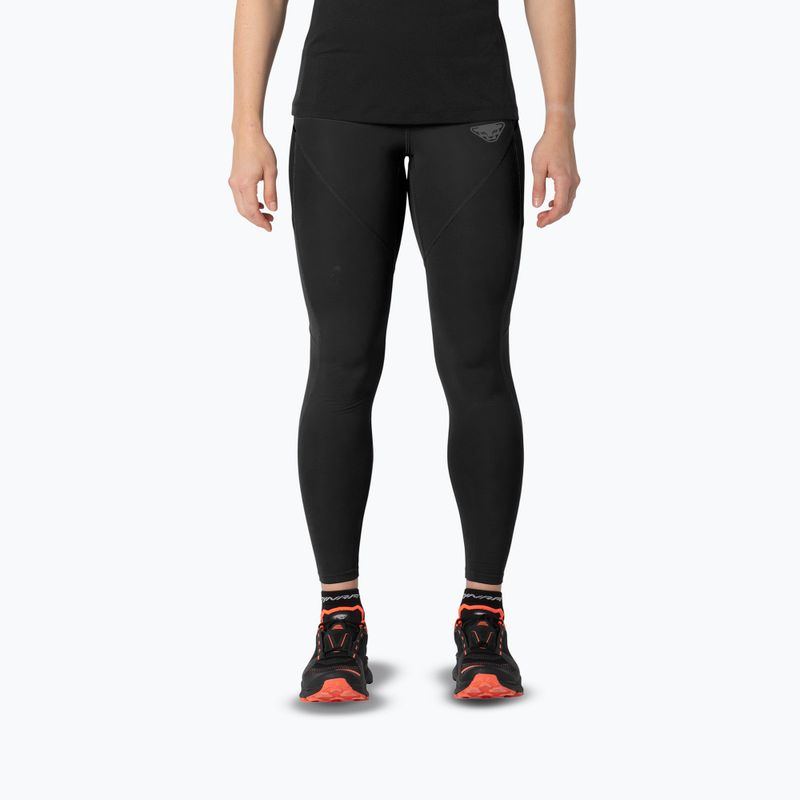 Női futó leggings DYNAFIT Warm Ultra black out