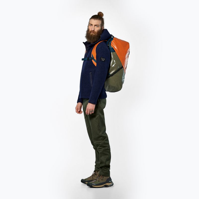 Utazótáska Salewa Discovery Duffle 50 l faded green 9