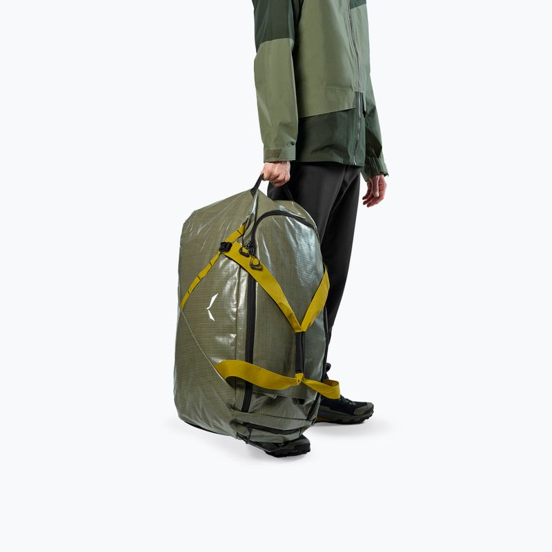 Utazótáska Salewa Discovery Duffle 90 l faded green 8