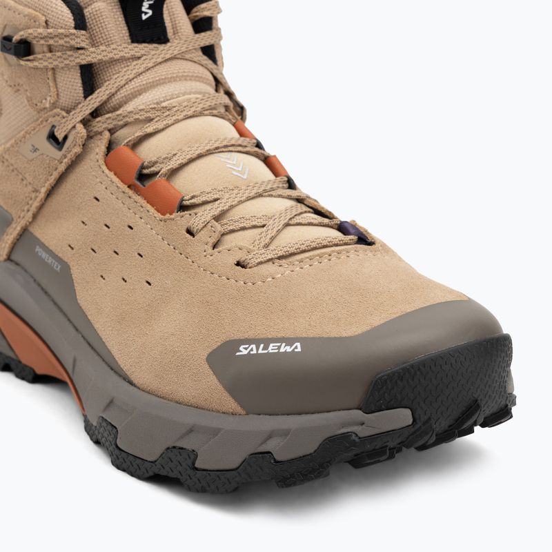 Férfi túrabakancs Salewa Pedroc 2 Leather Mid PTX quicksand/bungee cord 7