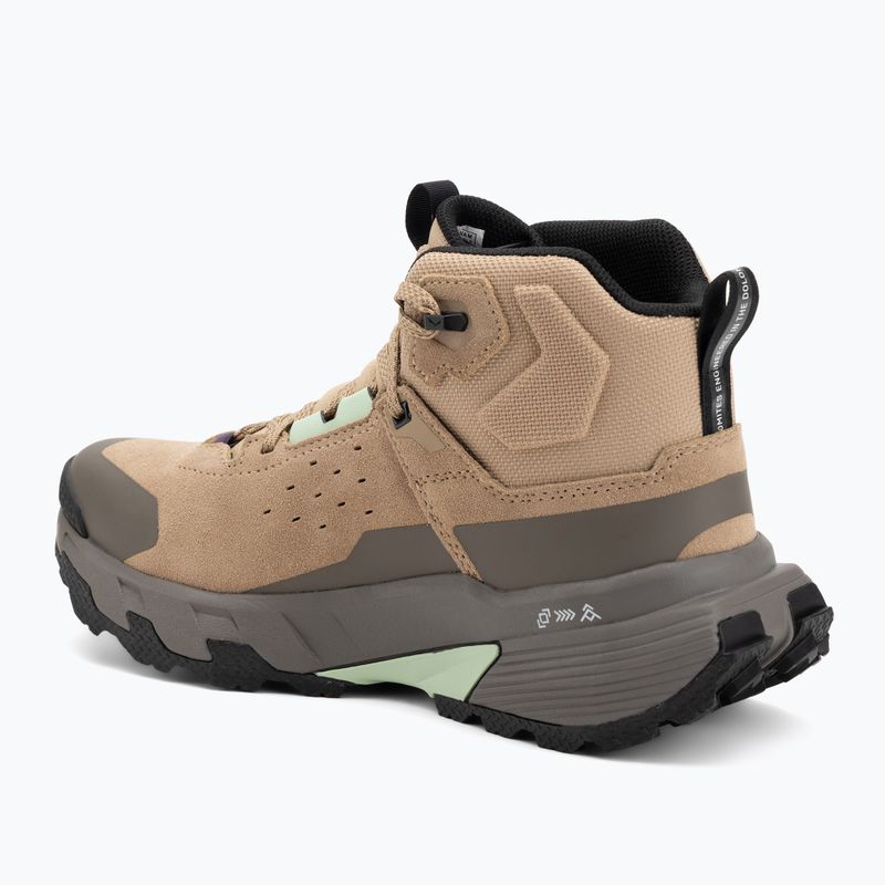 Női túracipő Salewa Pedroc 2 Leather Mid PTX quicksand/bungee cord 3