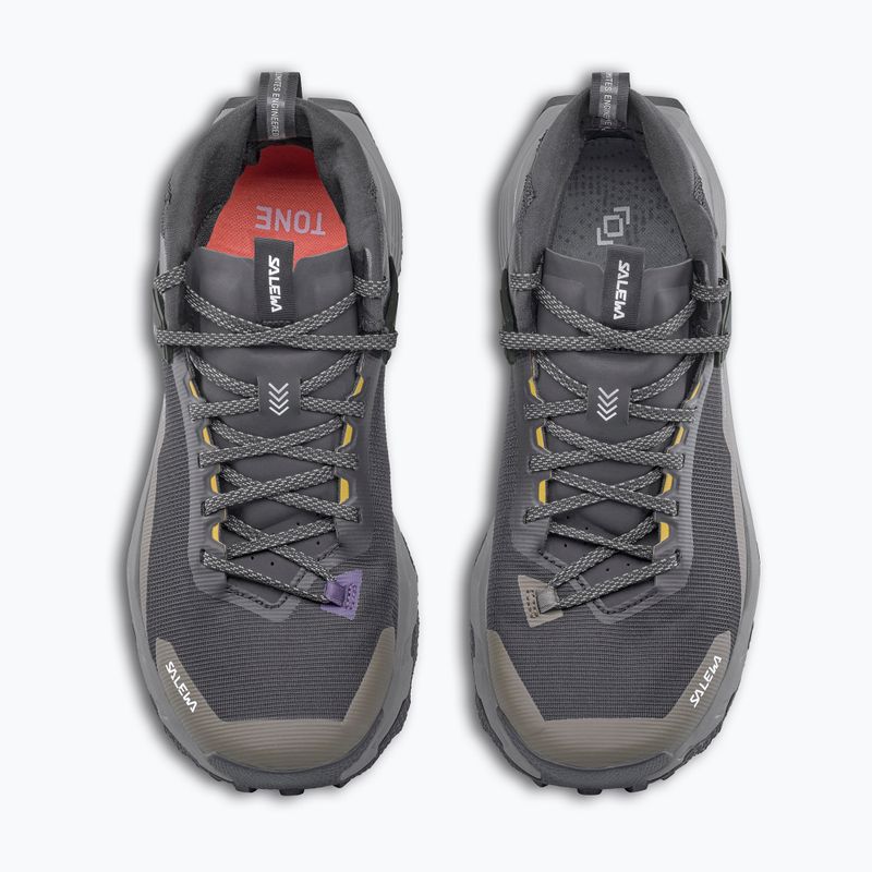 Férfi túrabakancs Salewa Pedroc 2 Mid PTX black out/bungee cord 7