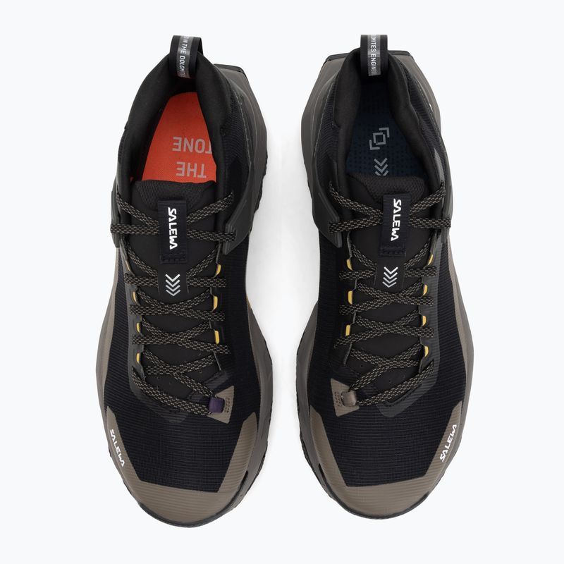 Férfi túrabakancs Salewa Pedroc 2 Mid PTX black out/bungee cord 5