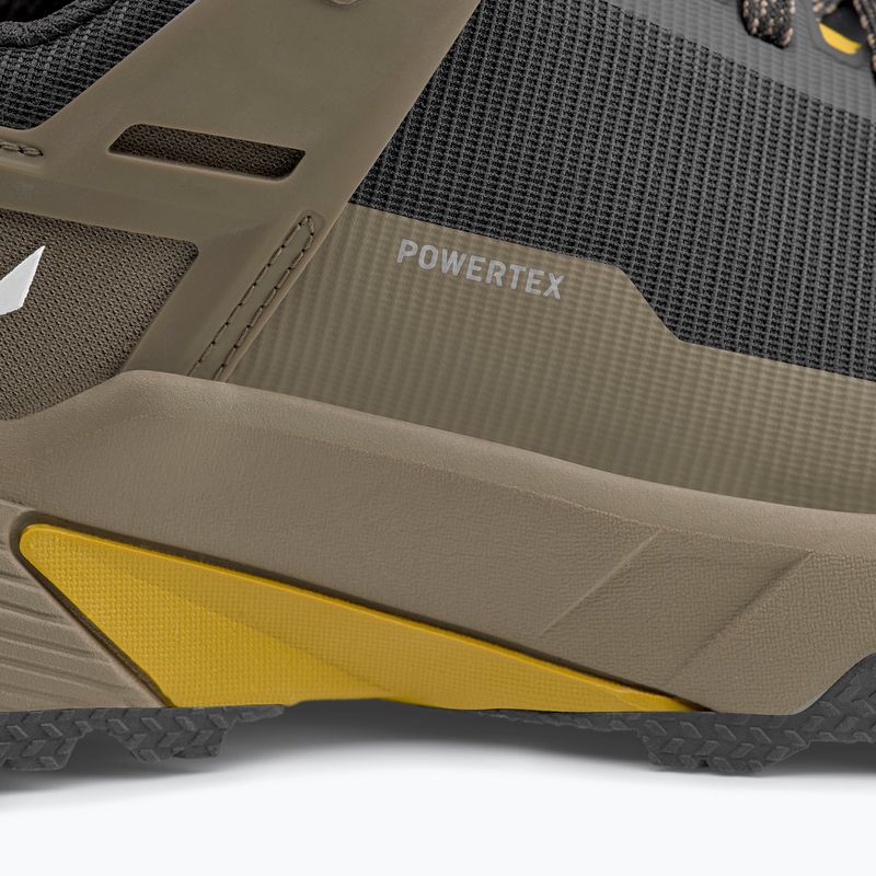 Férfi túracipő Salewa Pedroc 2 PTX black out/bungee cord 9