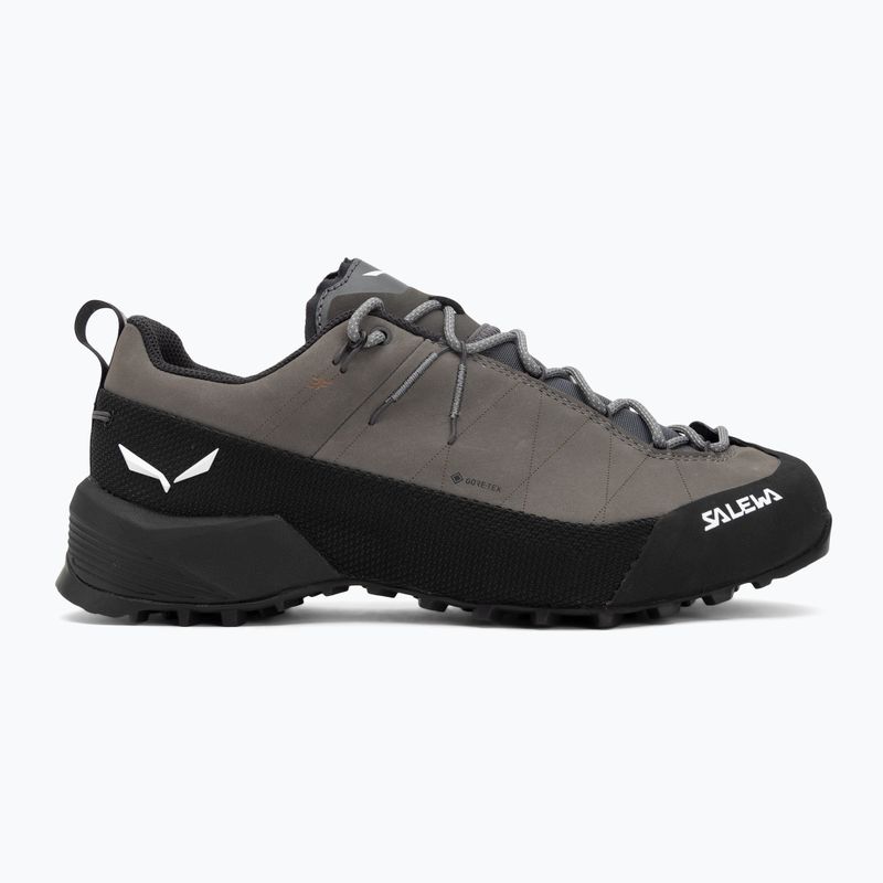 Férfi approach cipő Salewa Wildfire Leather 2 GTX quiet shade/black 2