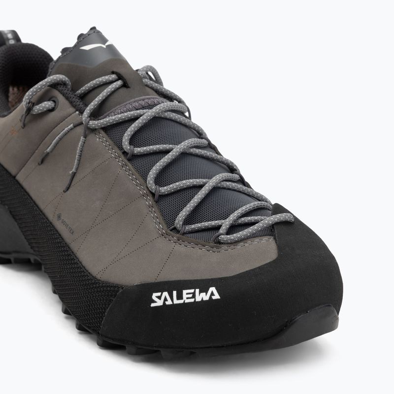 Férfi approach cipő Salewa Wildfire Leather 2 GTX quiet shade/black 7