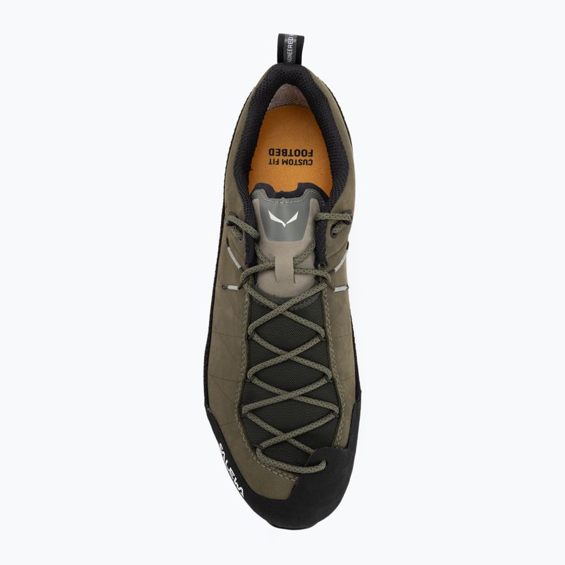 Férfi approach cipő Salewa Wildfire Leather 2 GTX faded green/black 5