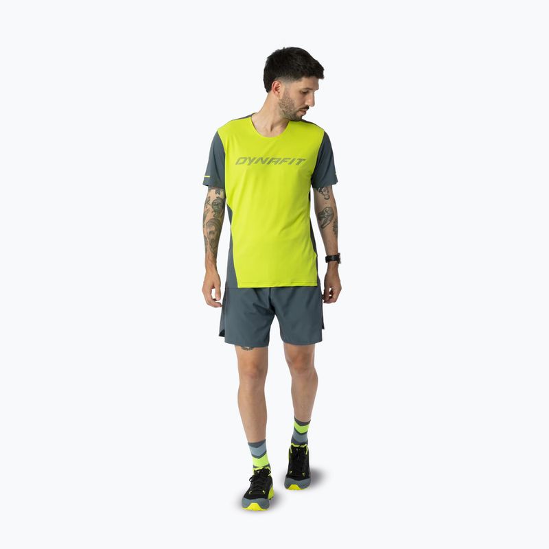 Férfi futópóló DYNAFIT Alpine 2 ultra yellow 2