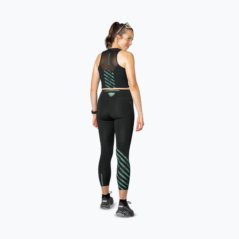 Női futópóló DYNAFIT Trail Crop Top black 3