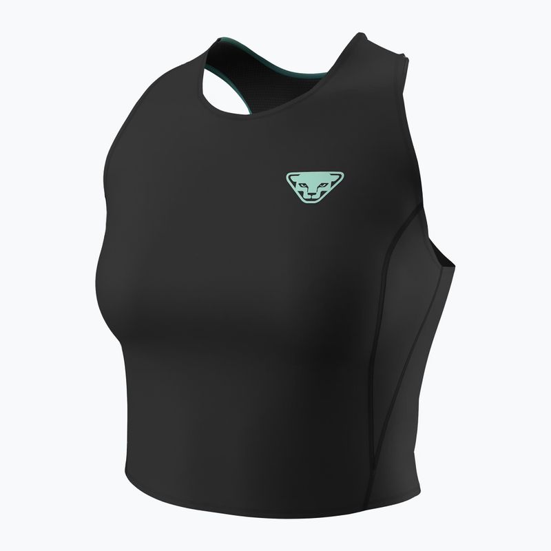 Női futópóló DYNAFIT Trail Crop Top black 4