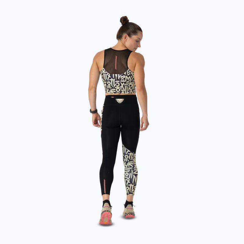 Női futó leggings DYNAFIT Trail 7/8 blackout overcast 3