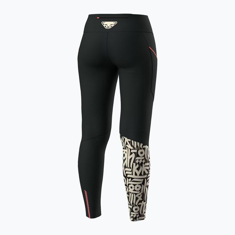 Női futó leggings DYNAFIT Trail 7/8 blackout overcast 6