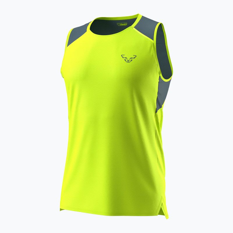 Férfi futópóló DYNAFIT Sky Tank ultra yellow 4