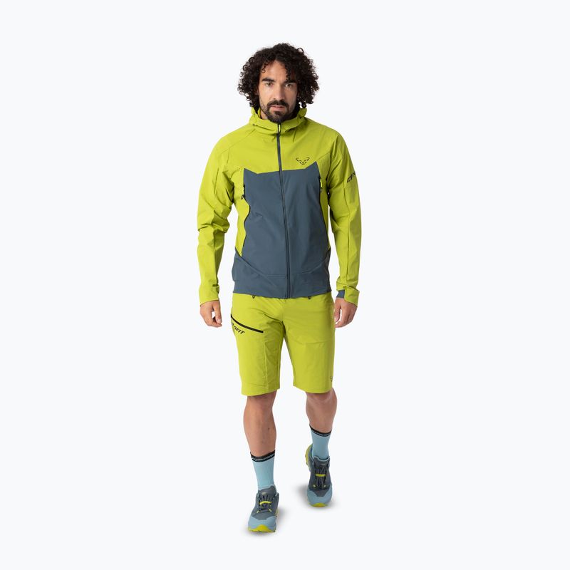 Férfi softshell dzseki DYNAFIT Transalper Dynastretch golden lime/0720 2