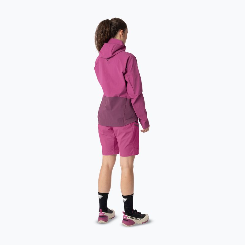 Női softshell dzseki DYNAFIT Transalper Dynastretch magenta/6a70 3