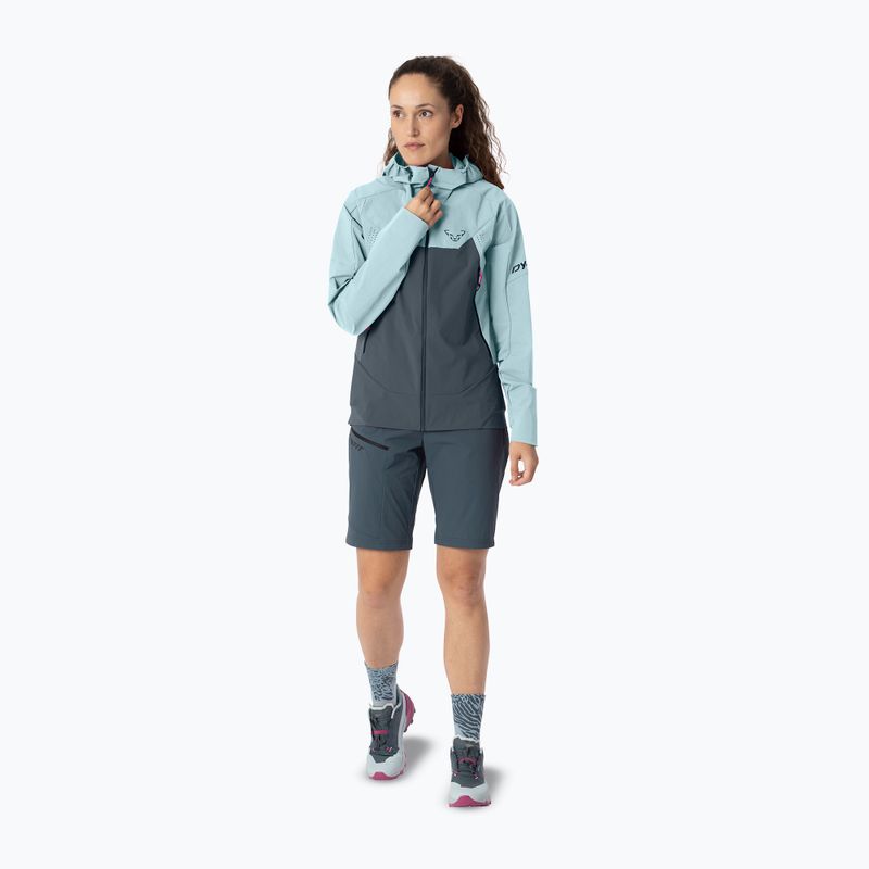 Női softshell dzseki DYNAFIT Transalper Dynastretch cloud blue/0720 2