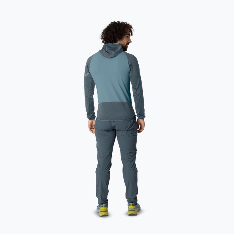 Férfi túrasweatshirt DYNAFIT Transalper Light Polartec kapucnis pulóver cinder/3160 3